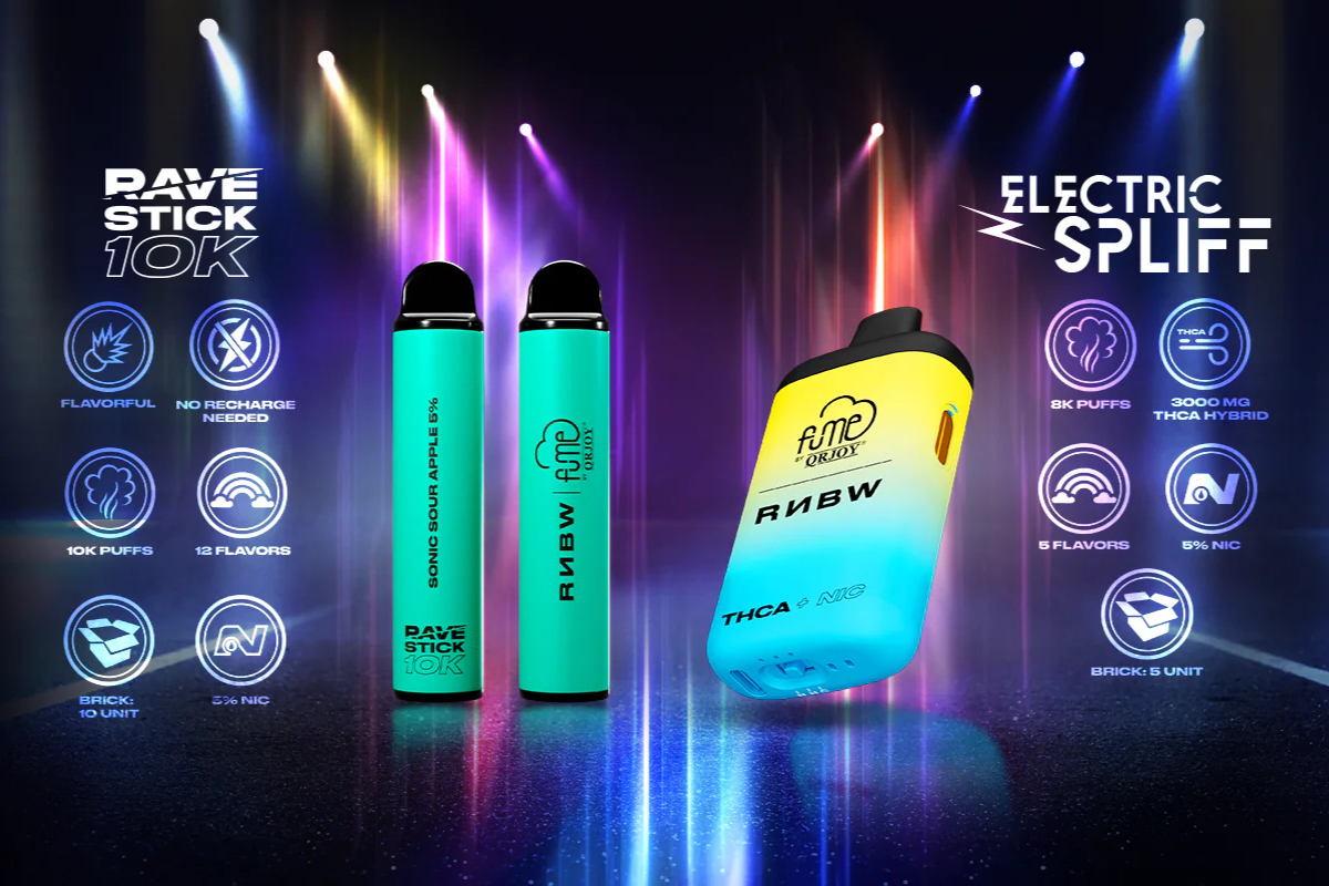RNBW | FUME Is Live! Explore Our Festival-Ready Vapes & EDC Las Vegas 2025 Giveaway!
